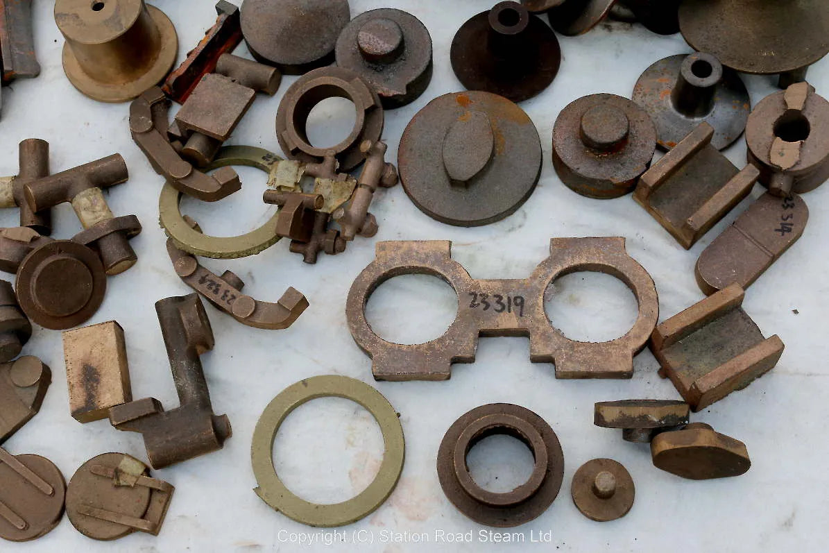 Castings, frames & boiler material for 7 1/4 inch gauge "Hermes" 0-6-0T