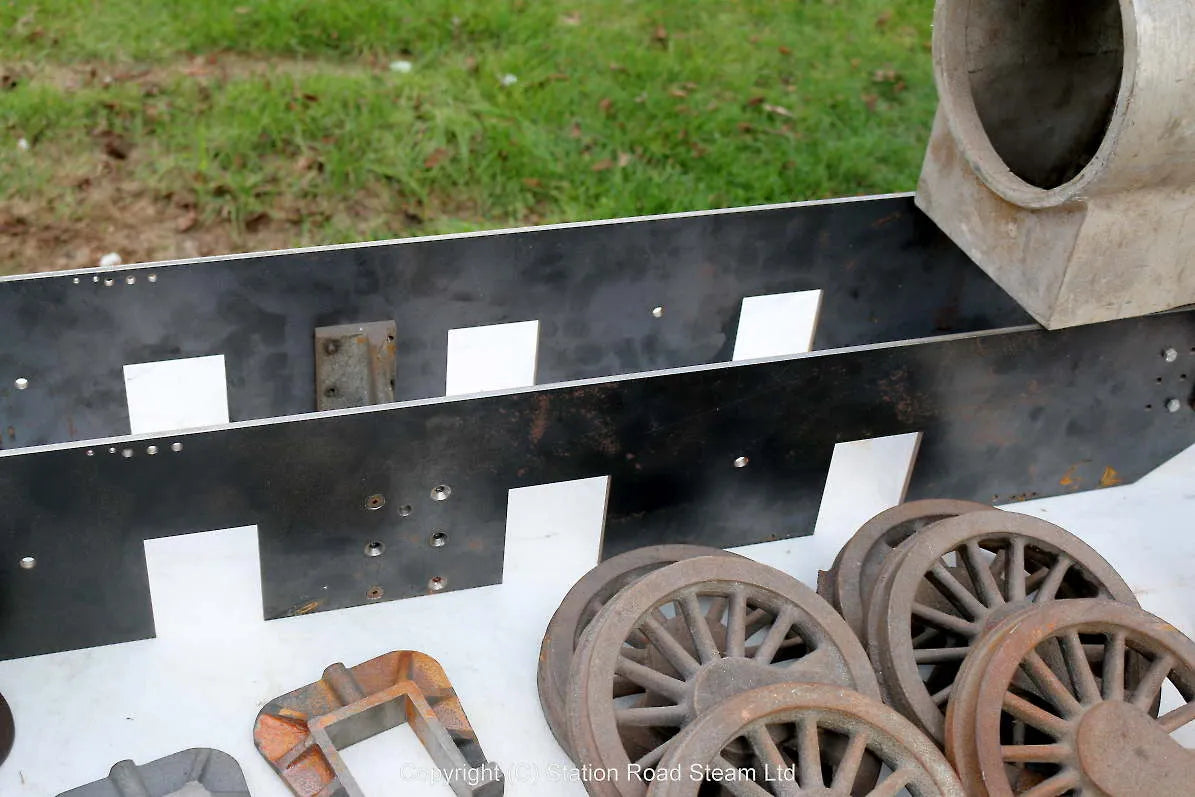 Castings, frames & boiler material for 7 1/4 inch gauge "Hermes" 0-6-0T