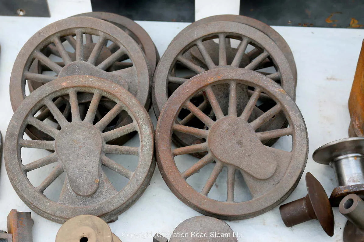 Castings, frames & boiler material for 7 1/4 inch gauge "Hermes" 0-6-0T