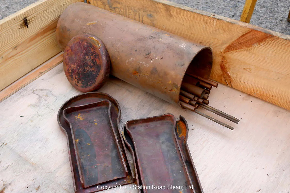 Castings, frames & boiler material for 7 1/4 inch gauge "Hermes" 0-6-0T