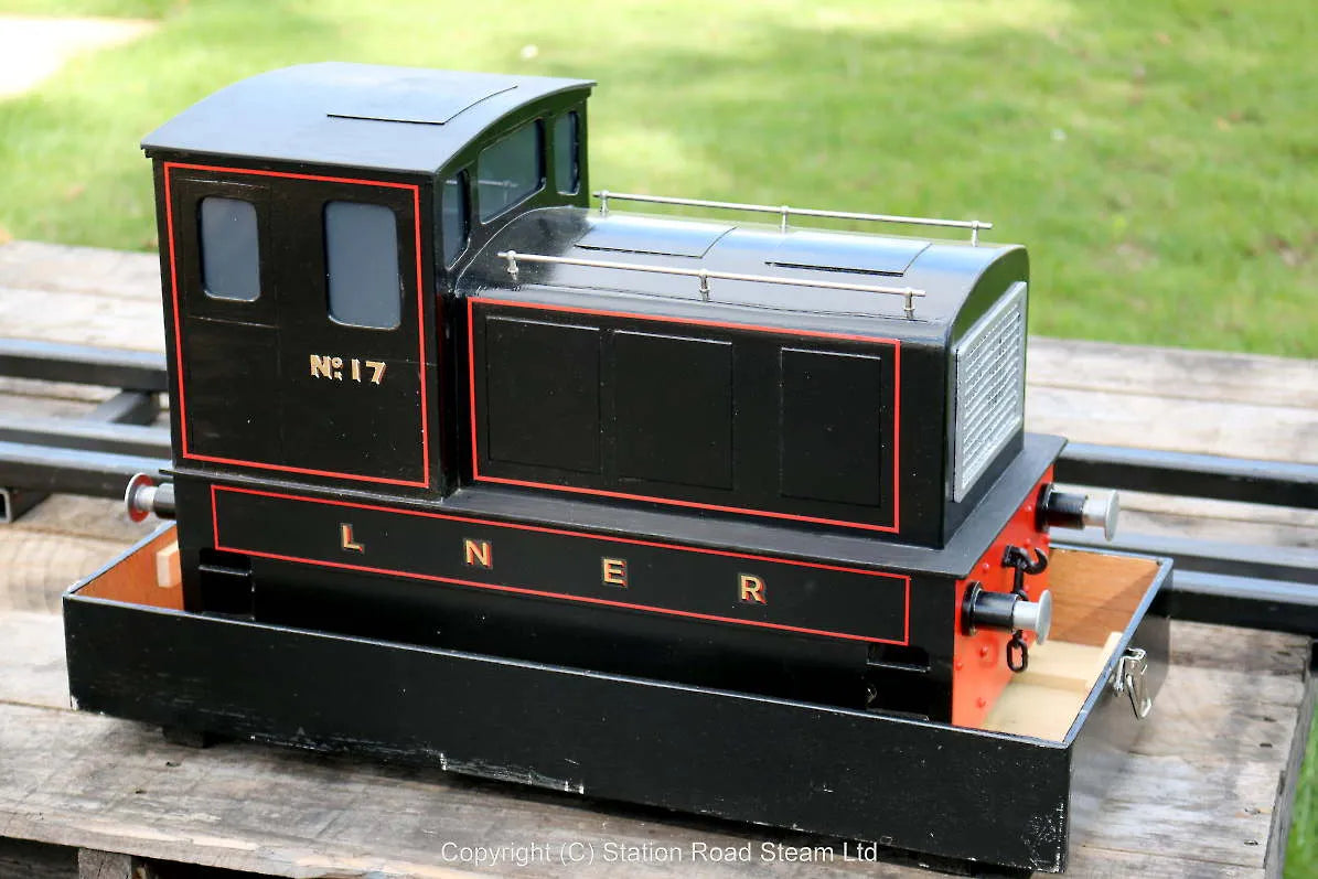 5 inch gauge LNER battery-electric shunter