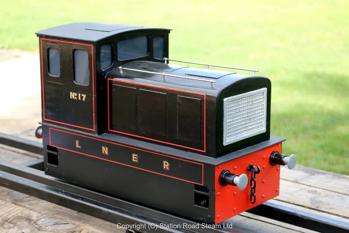 5 inch gauge LNER battery-electric shunter