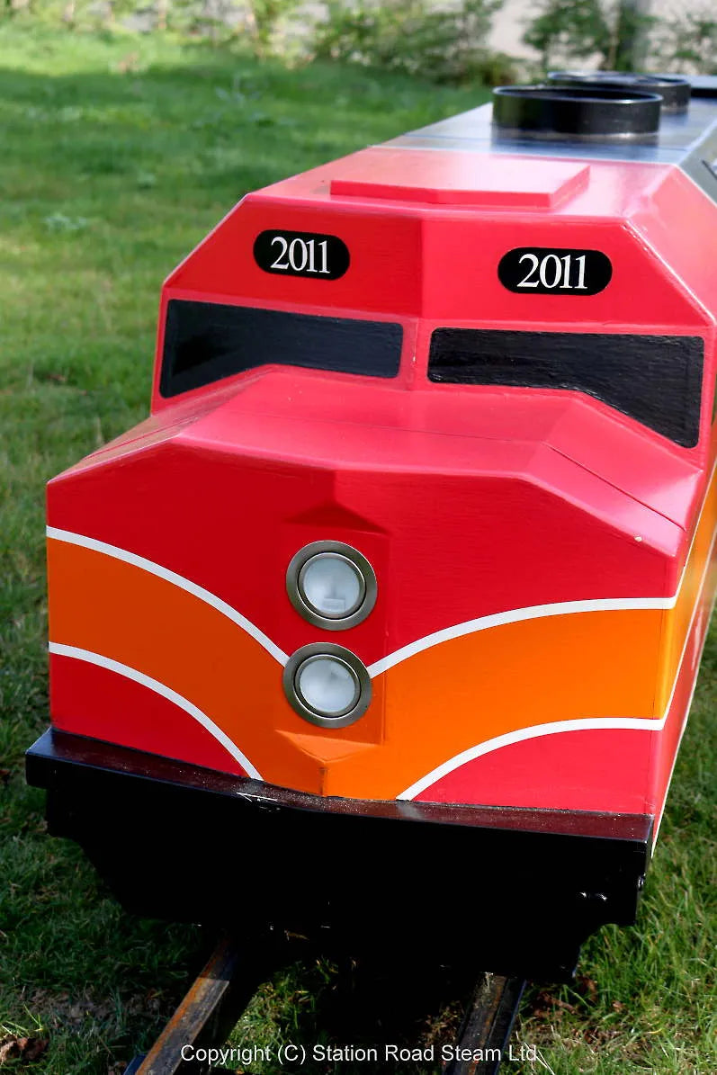 7 1/4 inch gauge FP45 with trailer