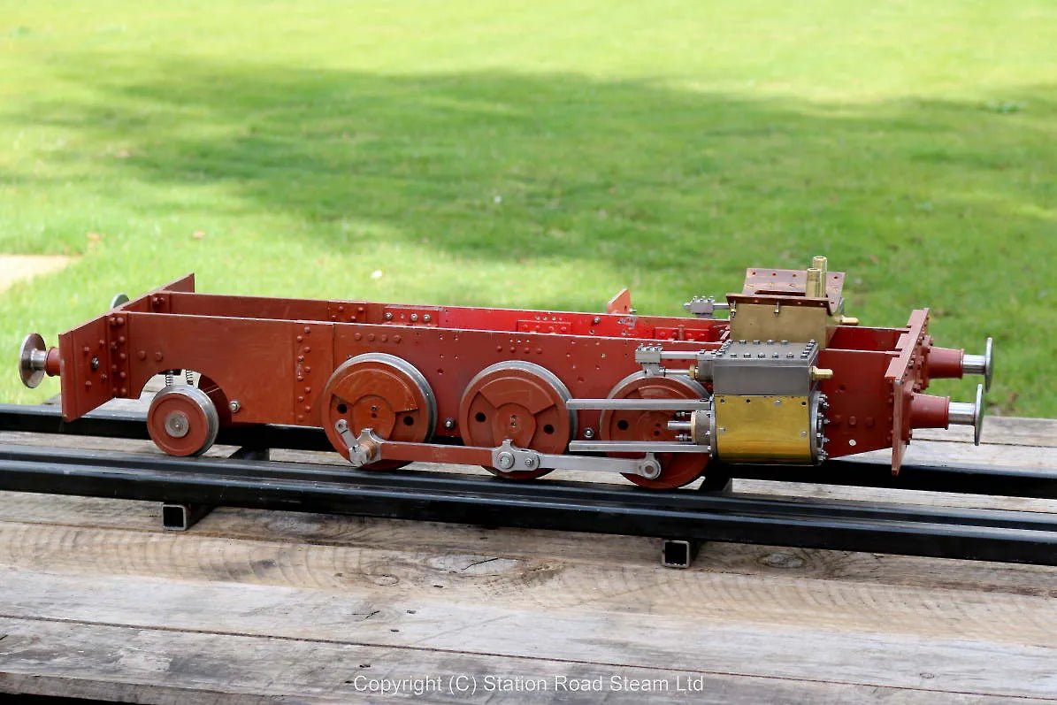 5 inch gauge 0-6-2 narrow gauge chassis