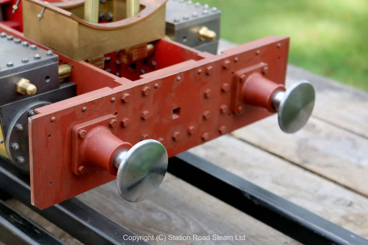 5 inch gauge 0-6-2 narrow gauge chassis