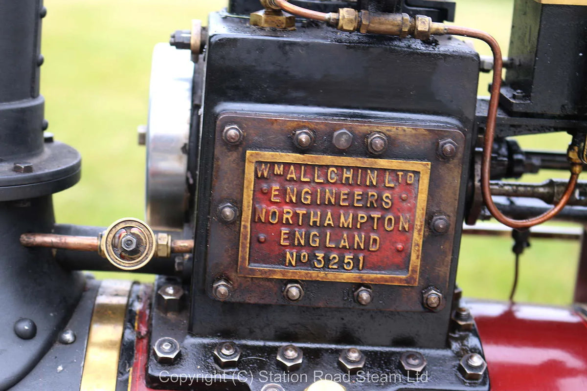 3 inch scale Allchin traction engine