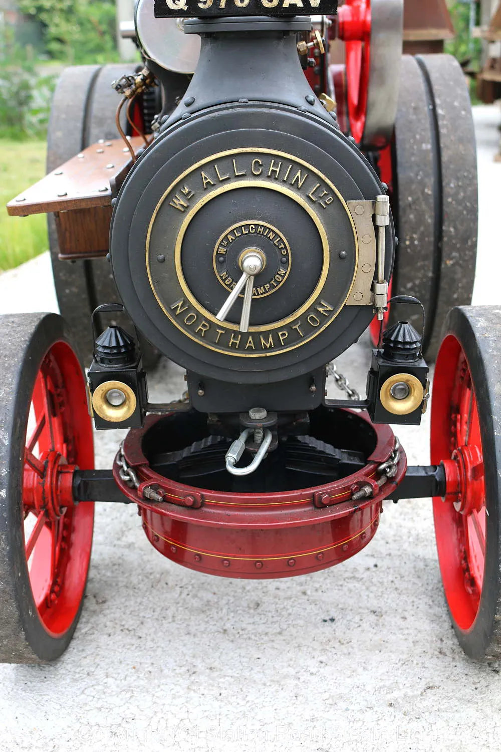 3 inch scale Allchin traction engine