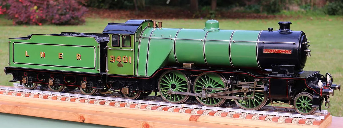 3 1/2 inch gauge "Bantam Cock" 2-6-2