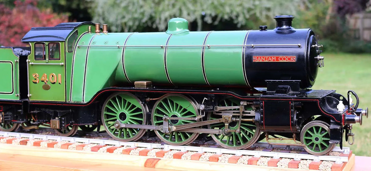 3 1/2 inch gauge "Bantam Cock" 2-6-2