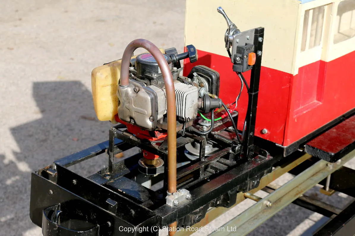 5 inch gauge petrol-engined Railcar