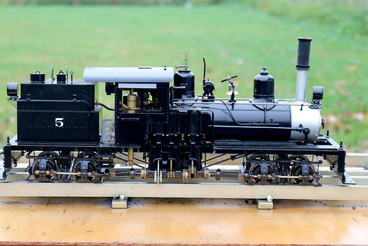 Three cylinder Accucraft Shay + wagons