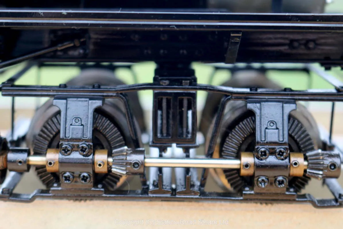 Three cylinder Accucraft Shay + wagons