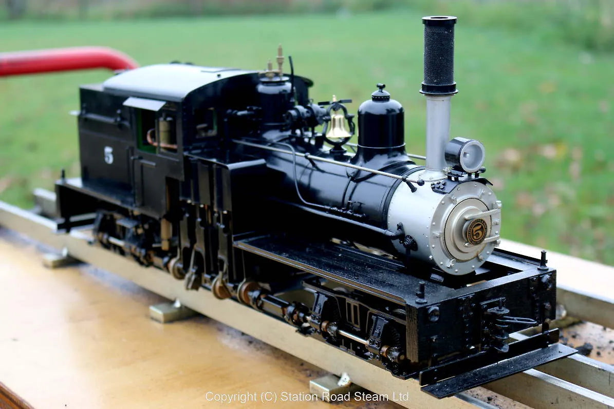 Three cylinder Accucraft Shay + wagons