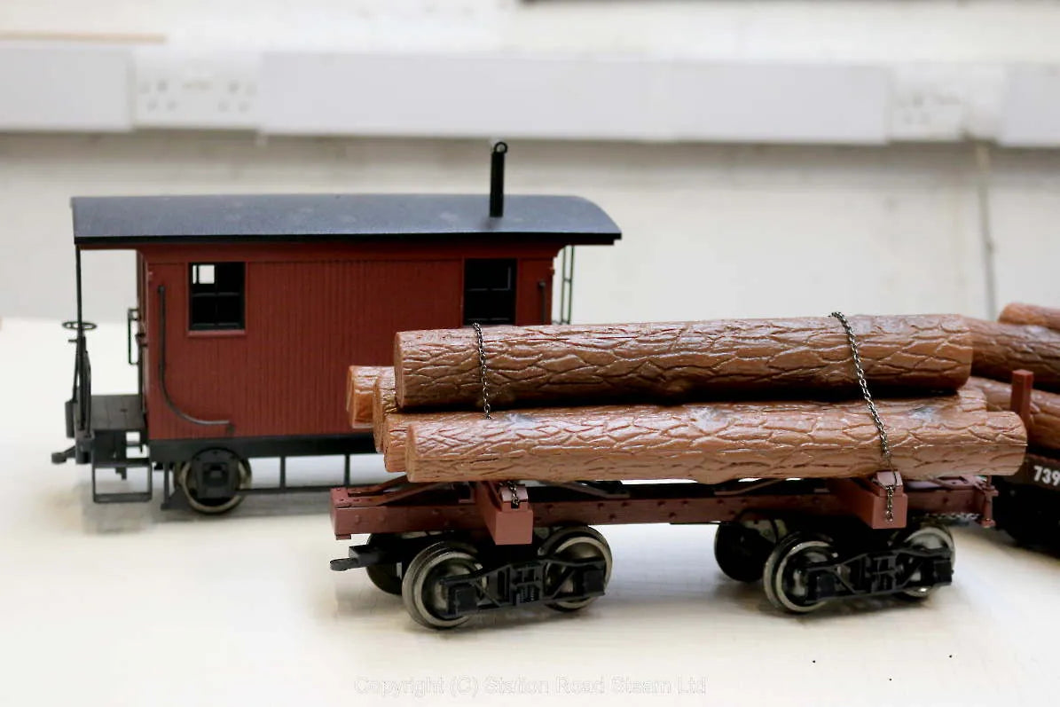 Three cylinder Accucraft Shay + wagons
