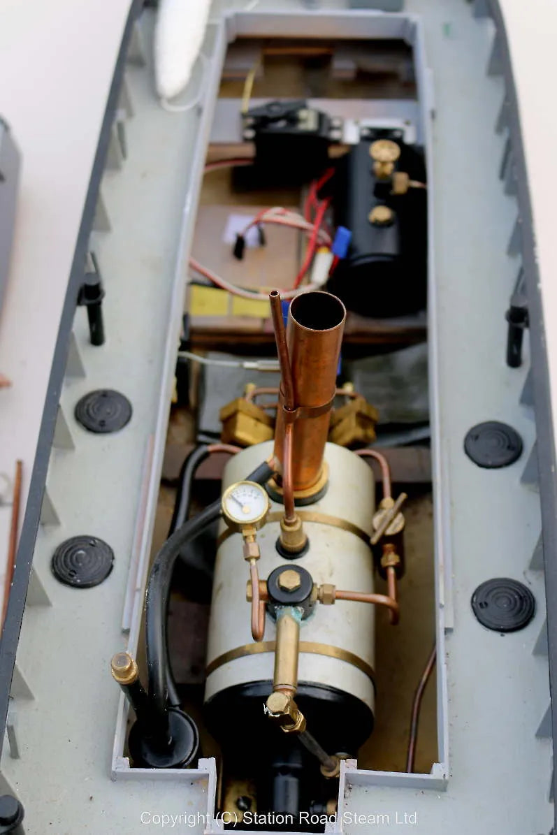 Steam tug, Cheddar V-twin plant