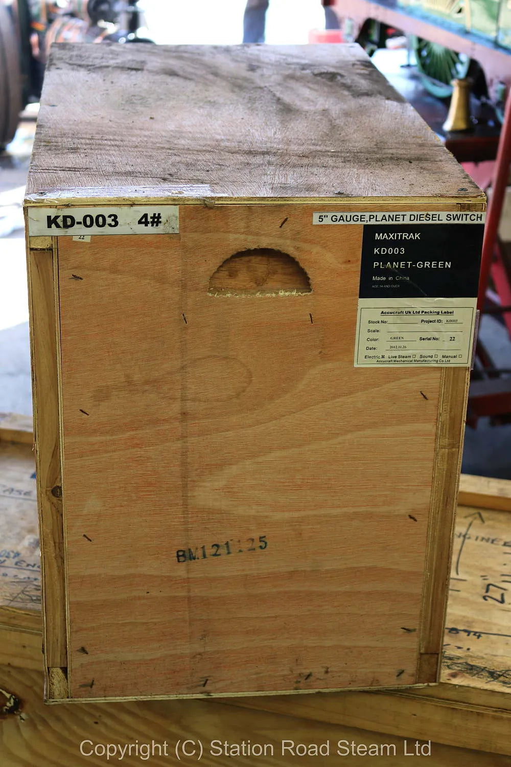 5 inch gauge Maxitrak Planet