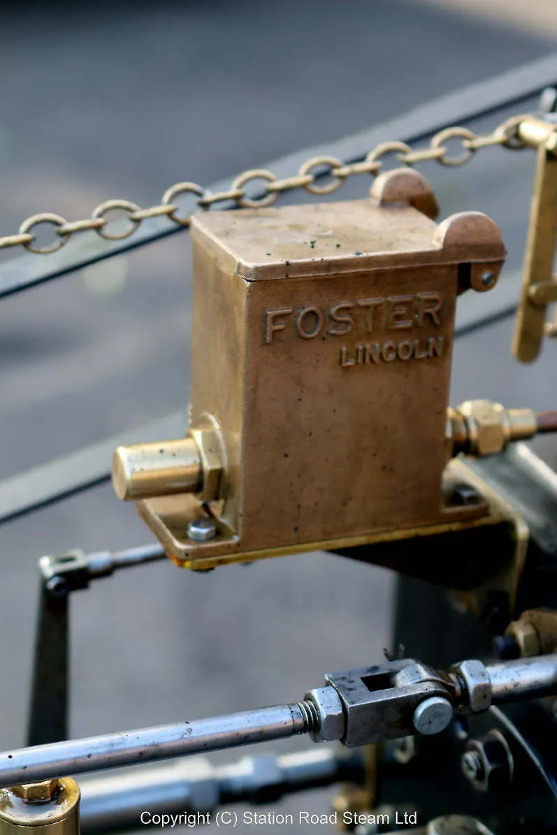 4 1/2 inch Burrell agricultural engine with driving truck