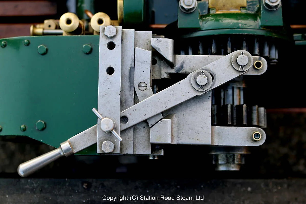 4 1/2 inch Burrell agricultural engine with driving truck