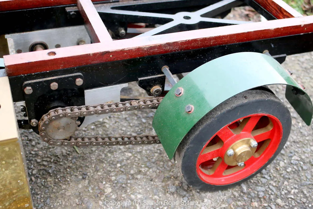 2 inch scale "Pride of Penrhyn" steam wagon