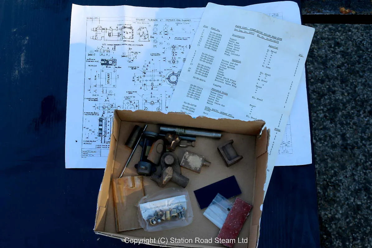 Stuart pump castings