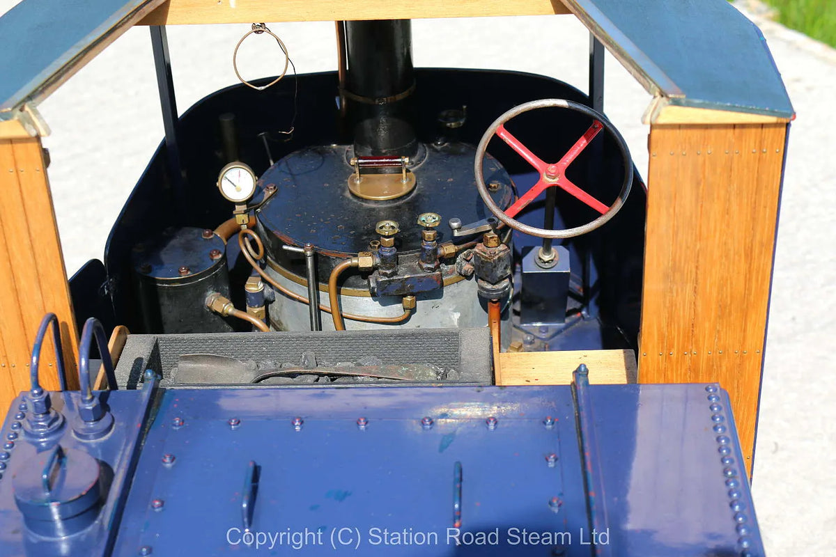 2 inch scale Clayton steam wagon