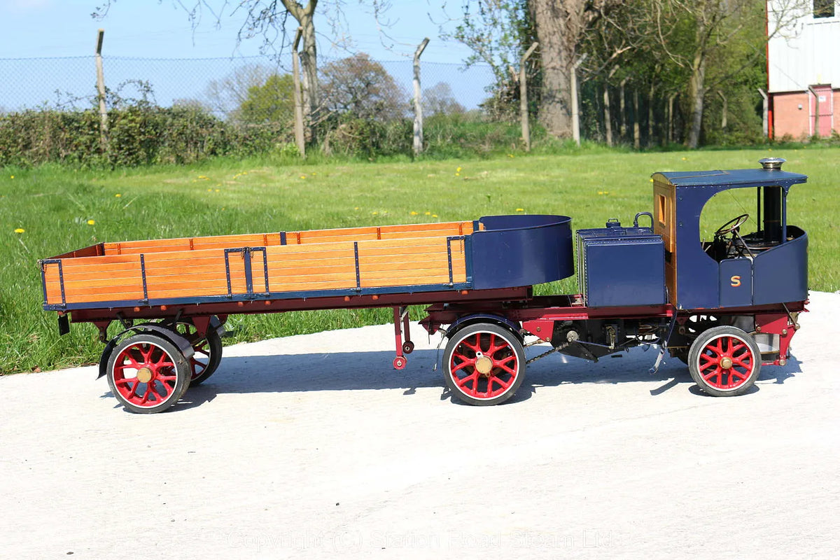 2 inch scale Clayton steam wagon