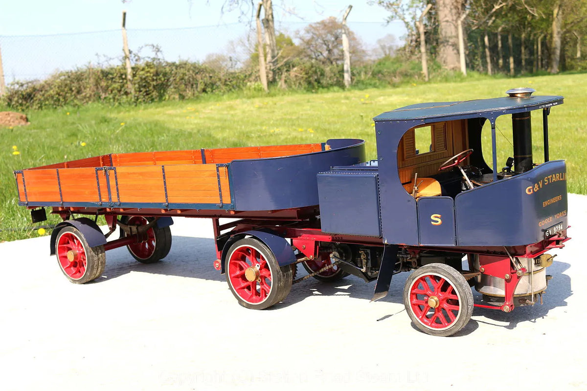 2 inch scale Clayton steam wagon