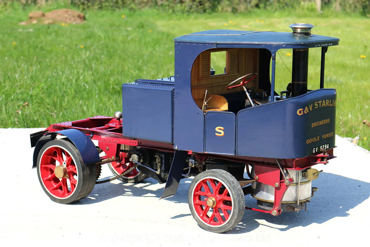 2 inch scale Clayton steam wagon