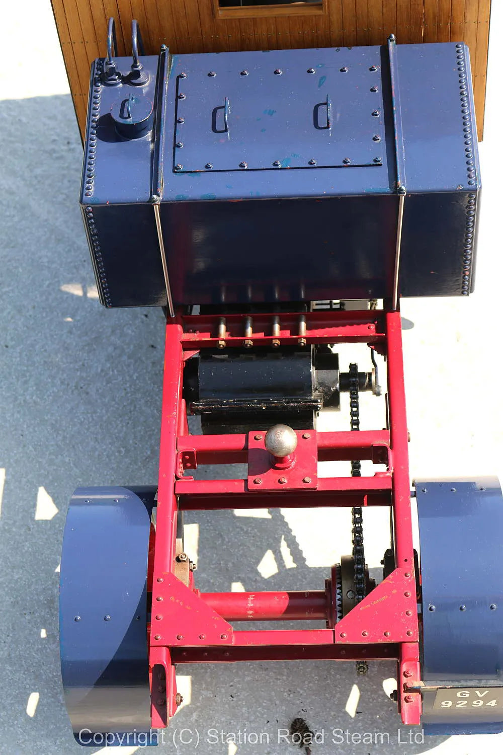 2 inch scale Clayton steam wagon