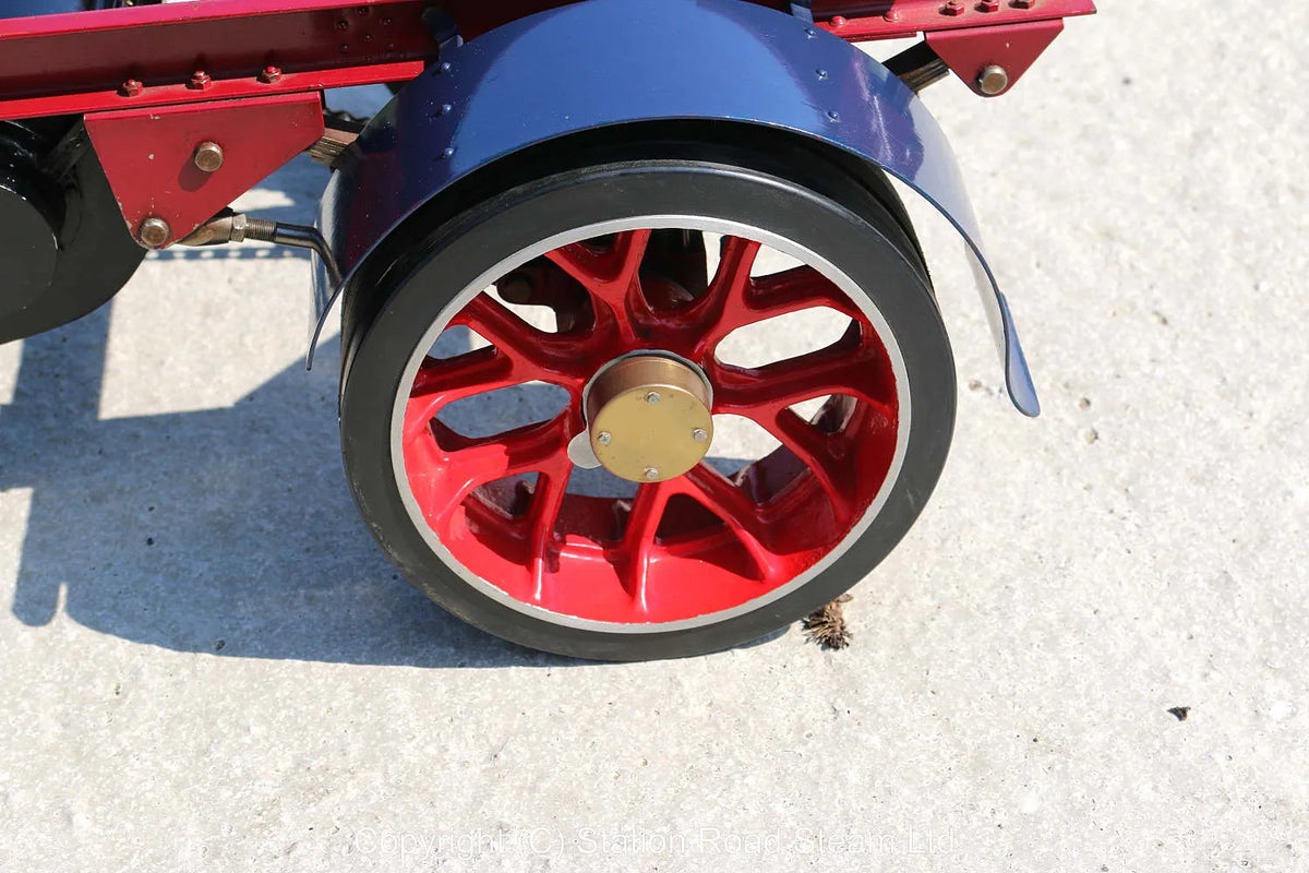 2 inch scale Clayton steam wagon