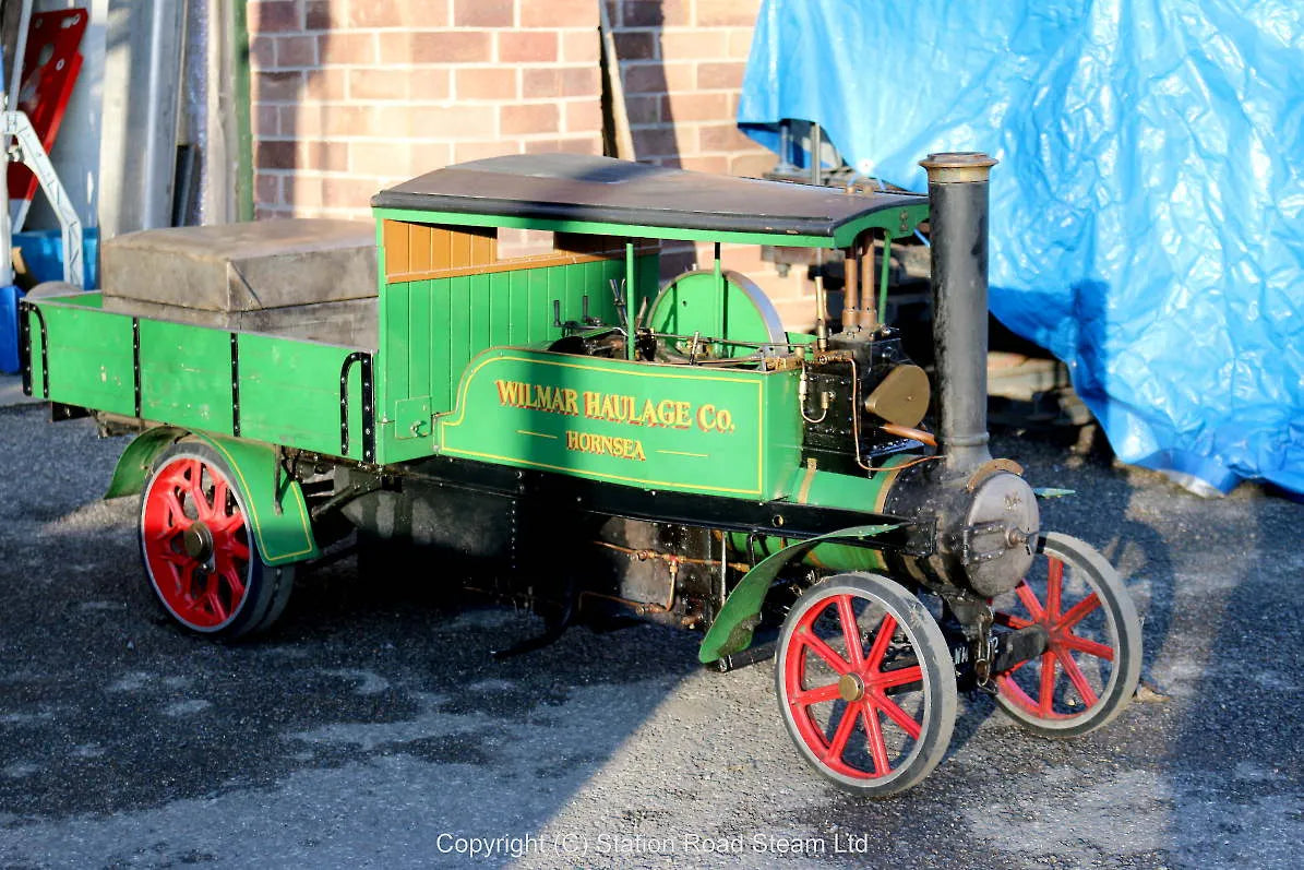 3 inch scale Aveling steam wagon