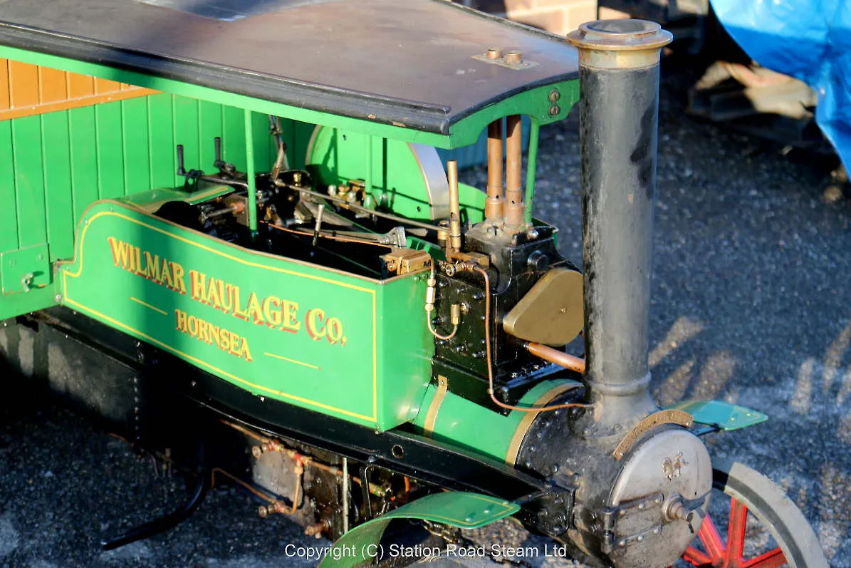3 inch scale Aveling steam wagon