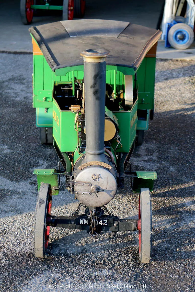 3 inch scale Aveling steam wagon