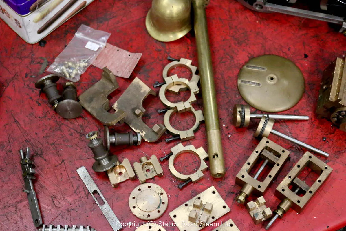 3 1/2 inch gauge part-built "Rob Roy" 0-6-0T