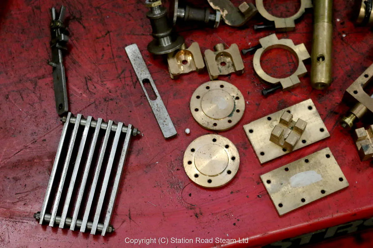 3 1/2 inch gauge part-built "Rob Roy" 0-6-0T