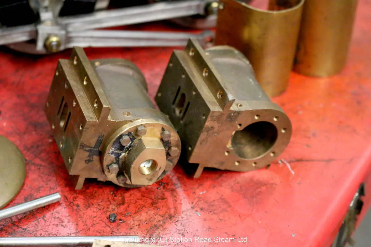 3 1/2 inch gauge part-built "Rob Roy" 0-6-0T