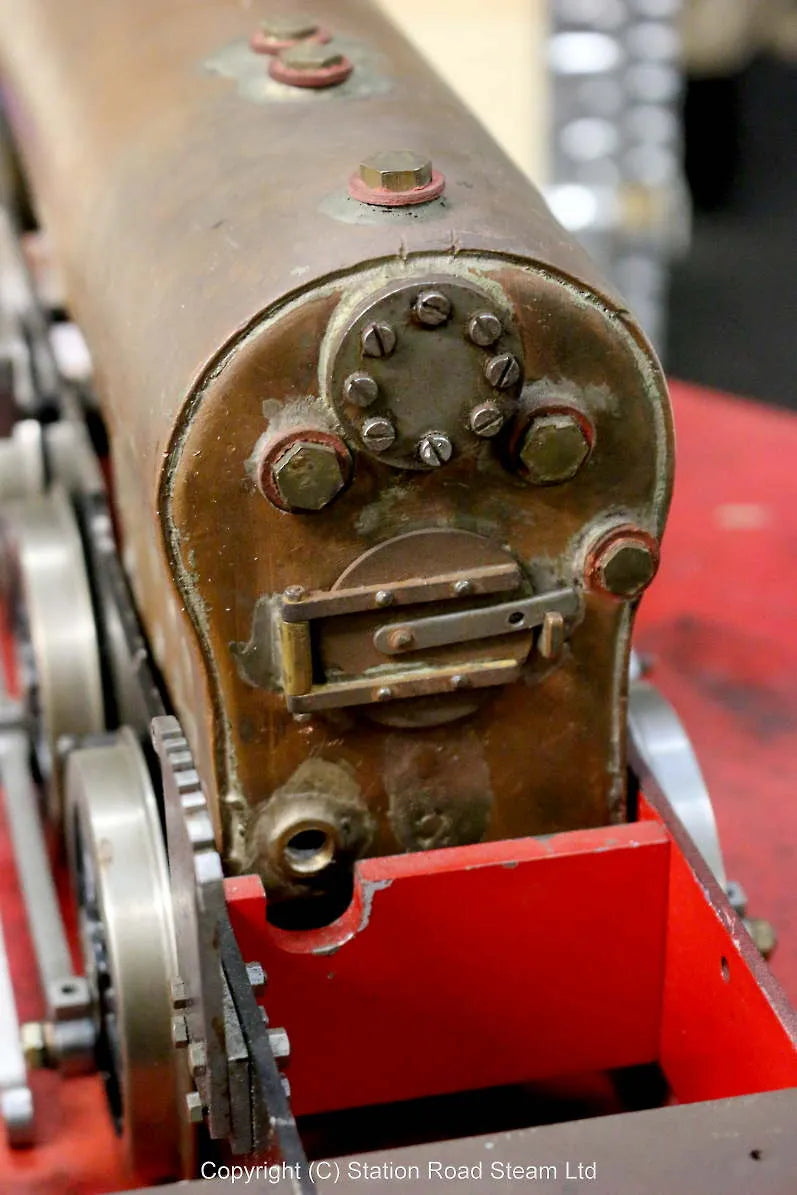 3 1/2 inch gauge part-built "Rob Roy" 0-6-0T