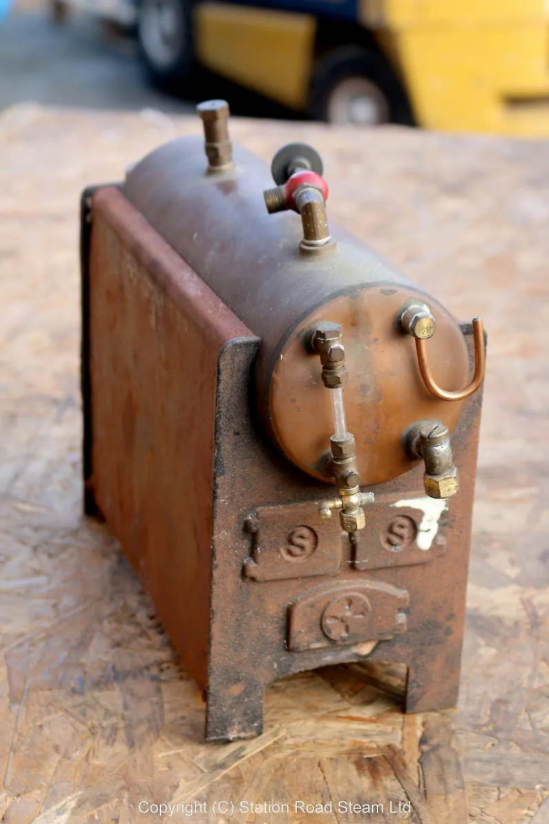 Stuart 504 boiler, missing chimney & burner
