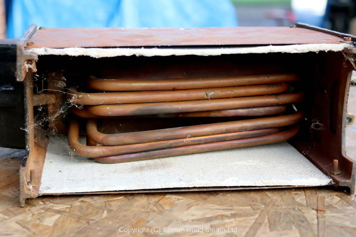 Stuart 504 boiler, missing chimney & burner