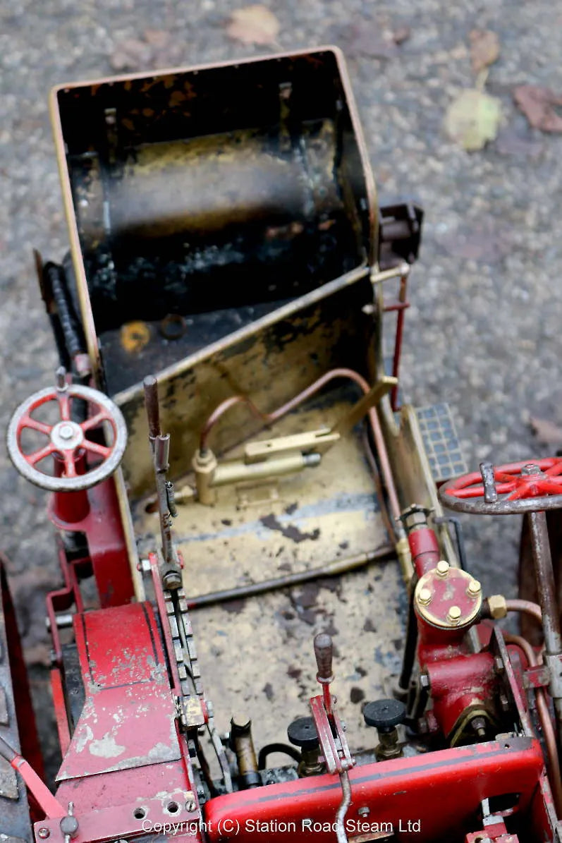 3 inch scale Burrell agricultural engine