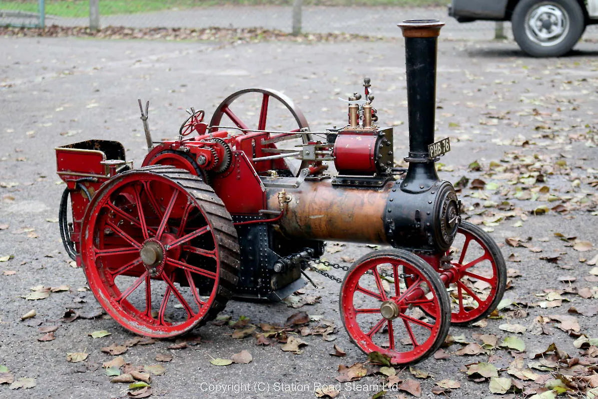 3 inch scale Burrell agricultural engine