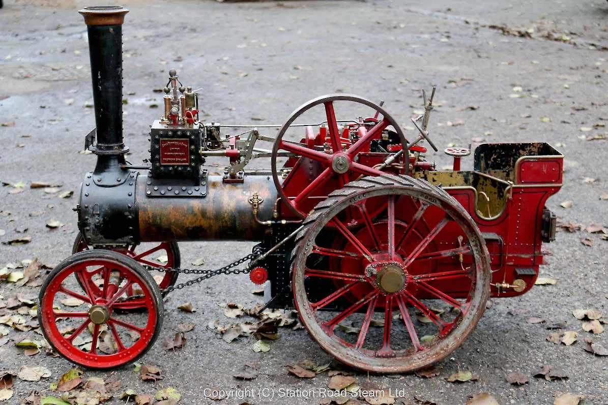 3 inch scale Burrell agricultural engine