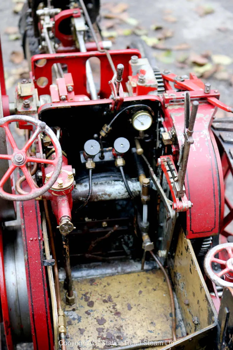 3 inch scale Burrell agricultural engine