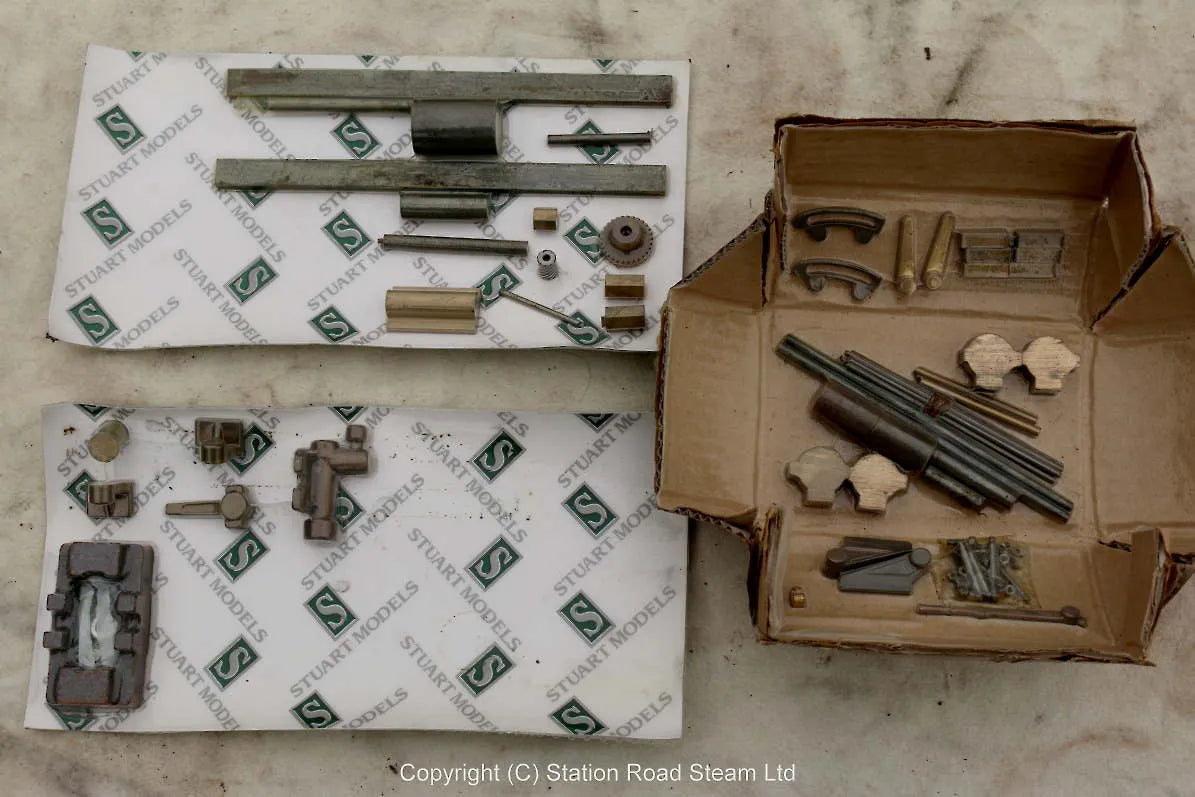 Stuart Double Ten reversing gear castings