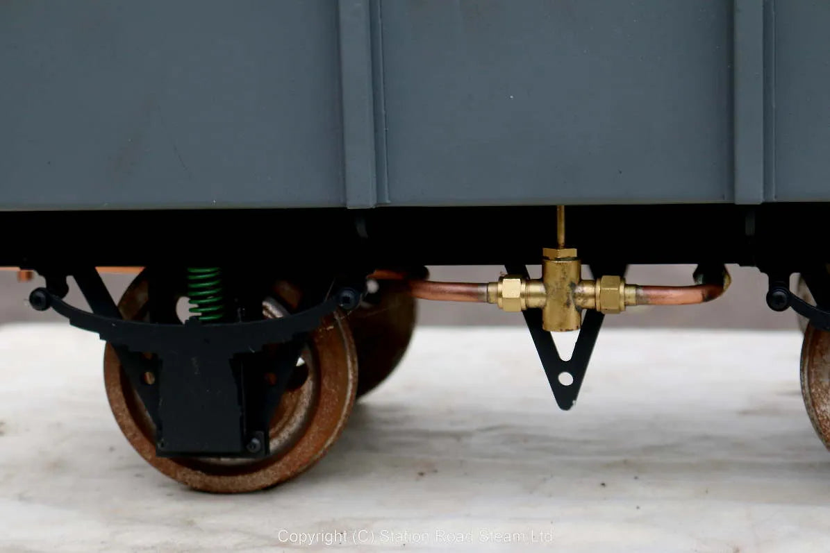 5 inch gauge mineral wagon with stainless tank