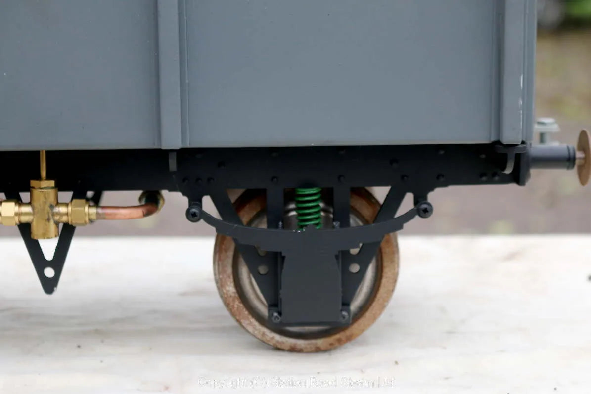 5 inch gauge mineral wagon with stainless tank