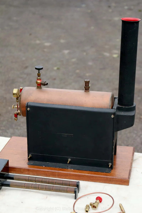 Stuart 504 spirit & gas-fired boiler - Station Road Steam