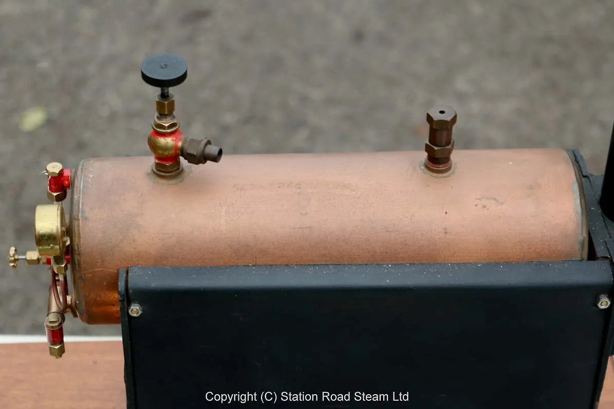 Stuart 504 spirit & gas-fired boiler