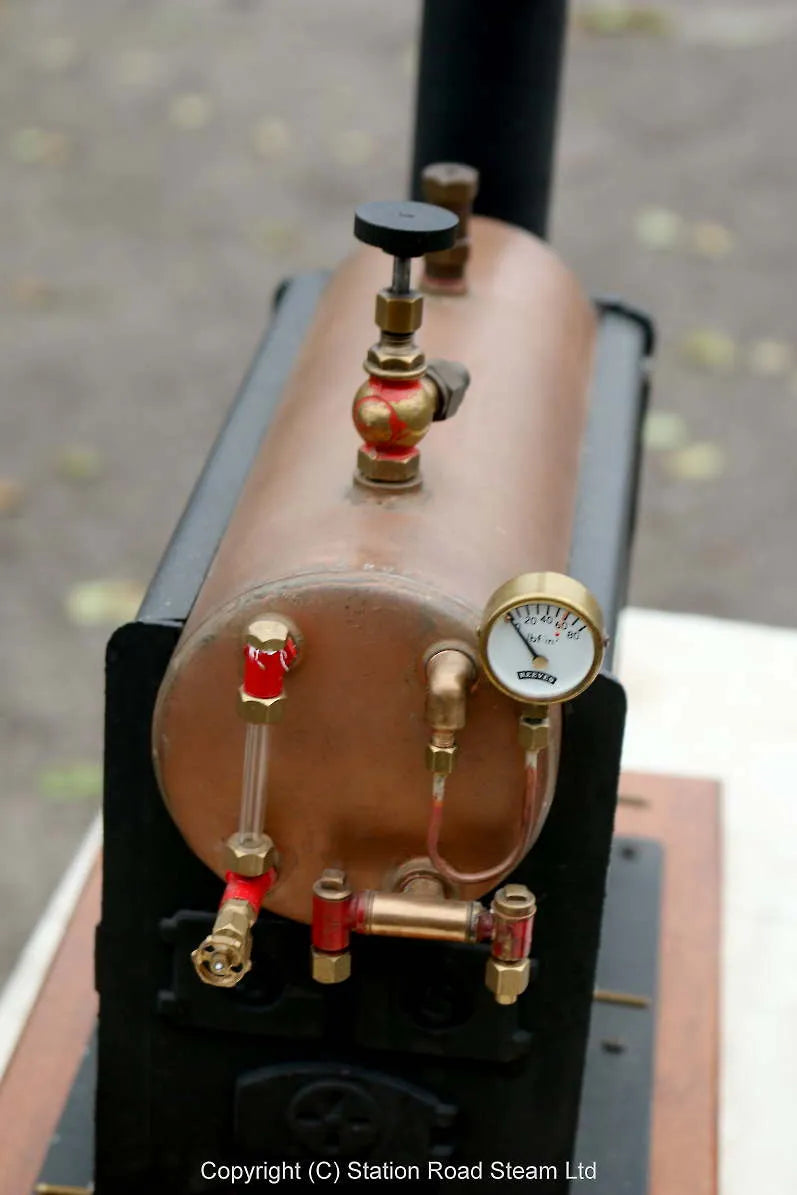 Stuart 504 spirit & gas-fired boiler