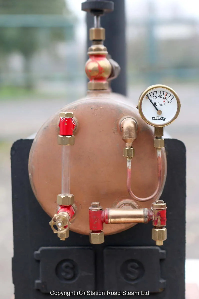 Stuart 504 spirit & gas-fired boiler
